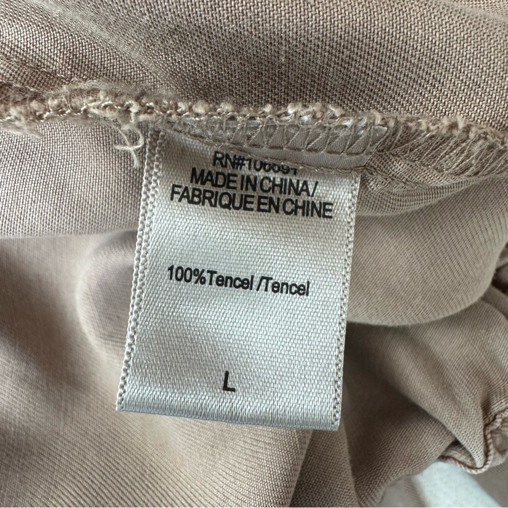 Young Fabulous & Broke 100% Tencel Wide Leg Pants Large - Picture 11 of 13